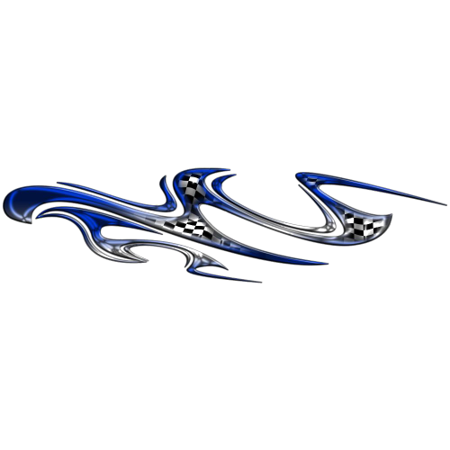 Autocollant Flaming Couleur