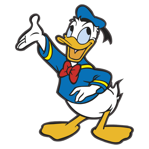 Autocollant Donald