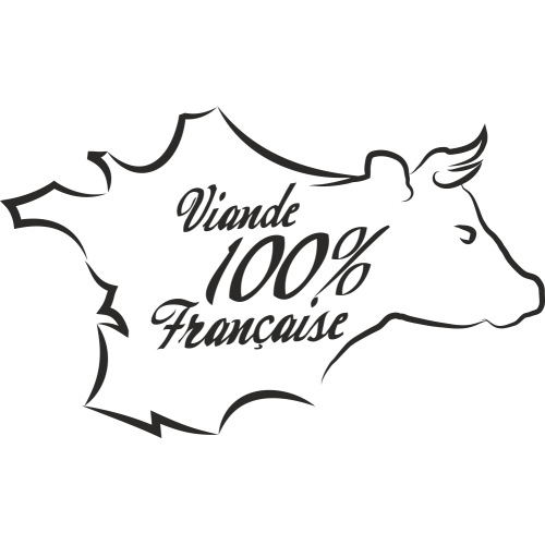 Sticker Logo Viande 100% Française