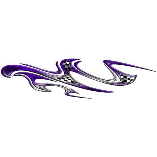 Autocollant Flaming Couleur