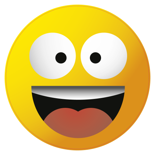 Autocollant Smiley 24
