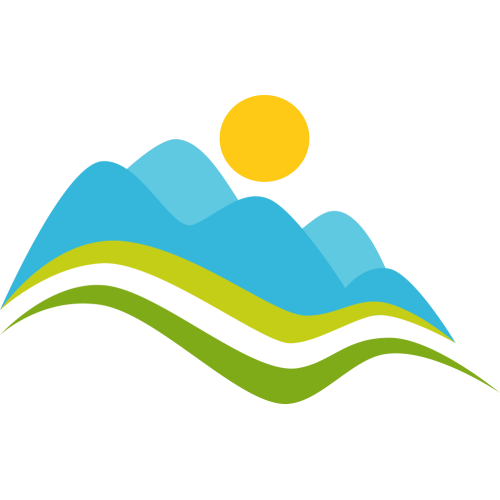 Autocollant Logo Nature Paysage 3