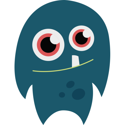 Autocollant Monstre Enfant