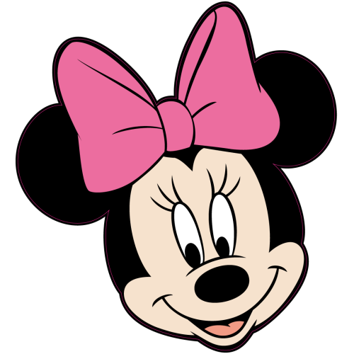 Autocollant Tete Minnie