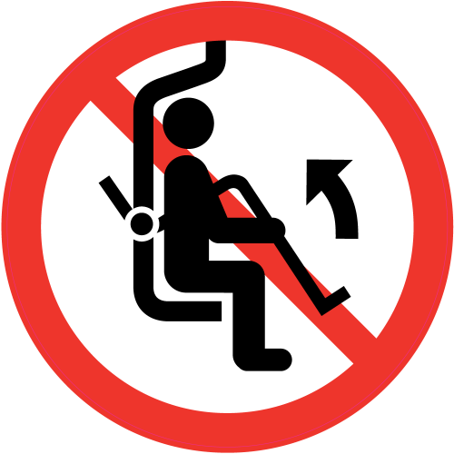 Autocollant Panneau Interdiction De Soulever La Protection