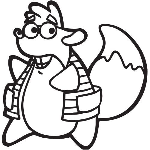 Sticker Dora Exploratrice