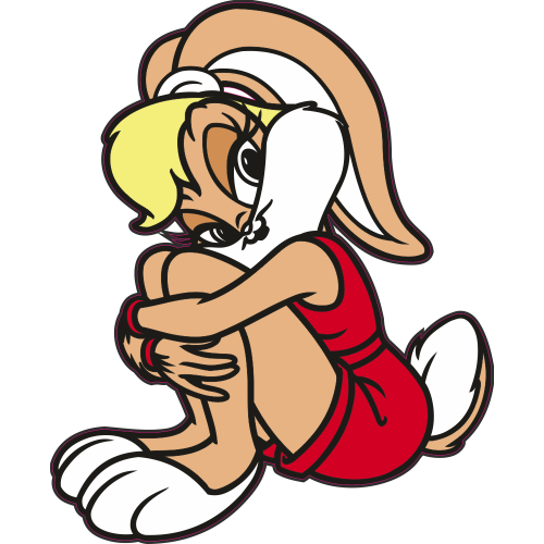 Autocollant Lola Bunny
