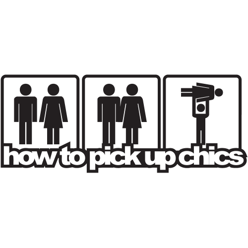 Sticker Jdm How To Pick Up Chics