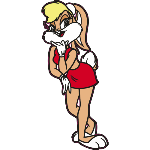 Autocollant Lola Bunny