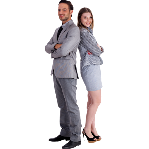 Autocollant Personne Affaire