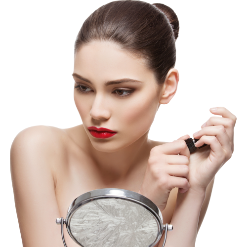 Autocollant Personne Femme Beauté Maquillage 10