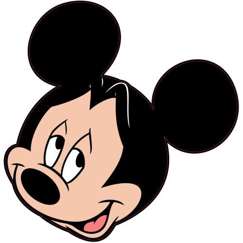 Autocollant Tete Mickey
