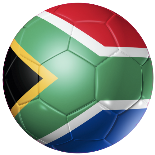 Autocollant Ballon Foot Afrique Du Sud
