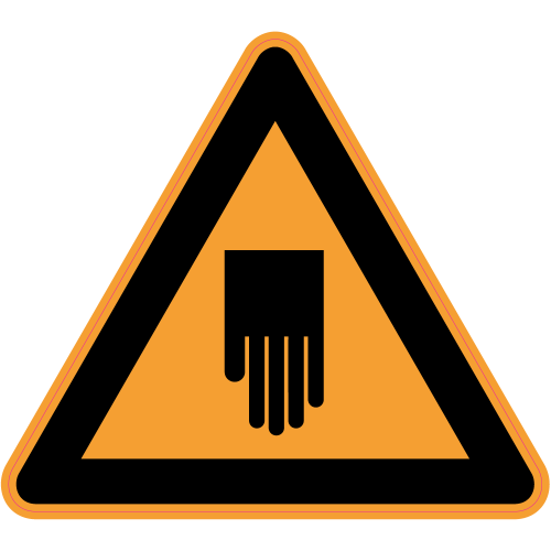 Autocollant Panneau Danger Port De Gants De Sécurité Obligatoire