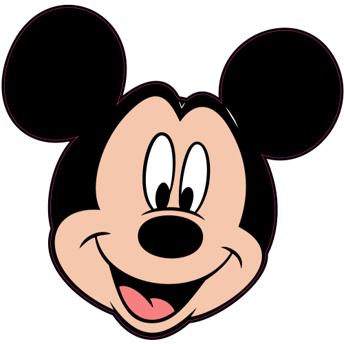 Autocollant Tete Mickey