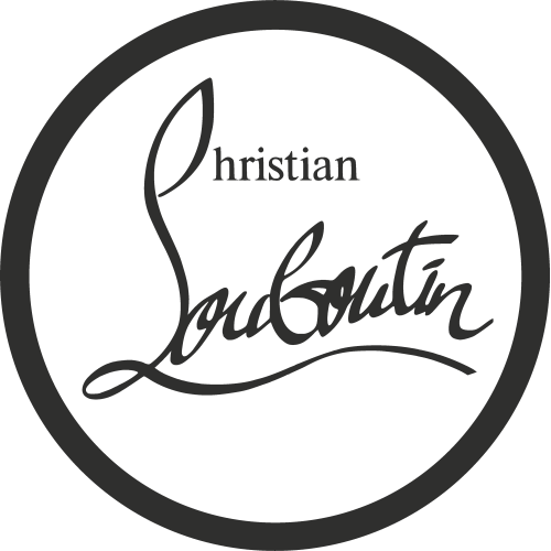 Sticker Christian Louboutin Fond Blanc