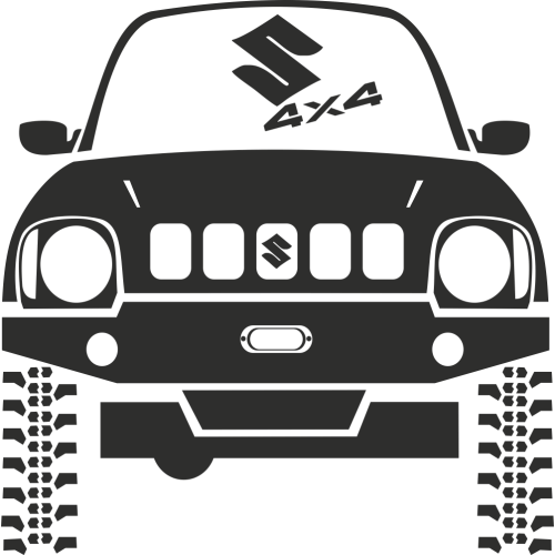 Sticker Suzuki 4x4
