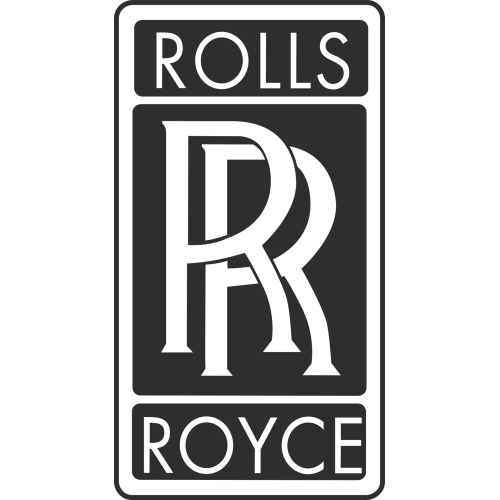 Sticker Rolls Royce Logo