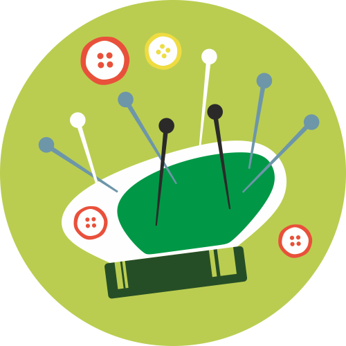 Autocollant Métier Couturier 1