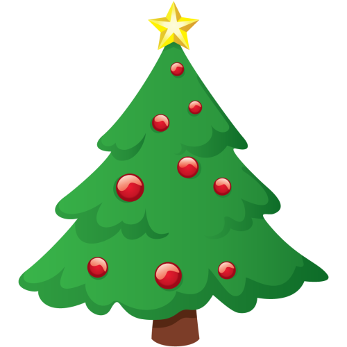 Autocollant Déco Noel Sapin Avec Etoile