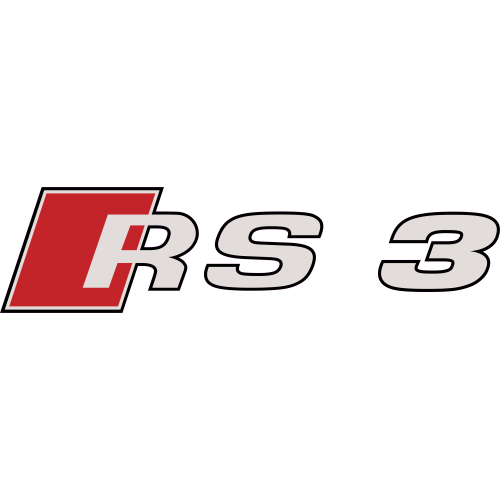 Autocollant Audi Rs3