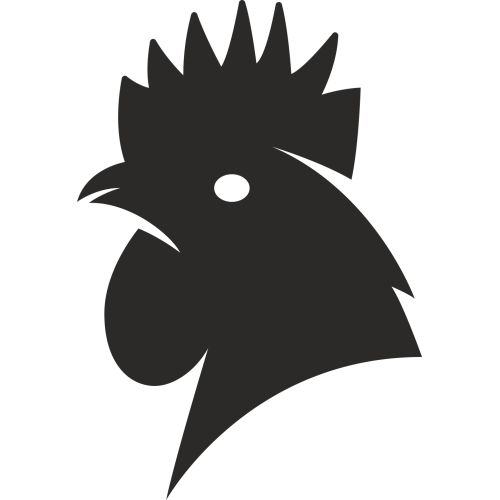 Sticker Ferme Coq 2