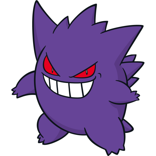 Sticker Pokemon Ectoplasma