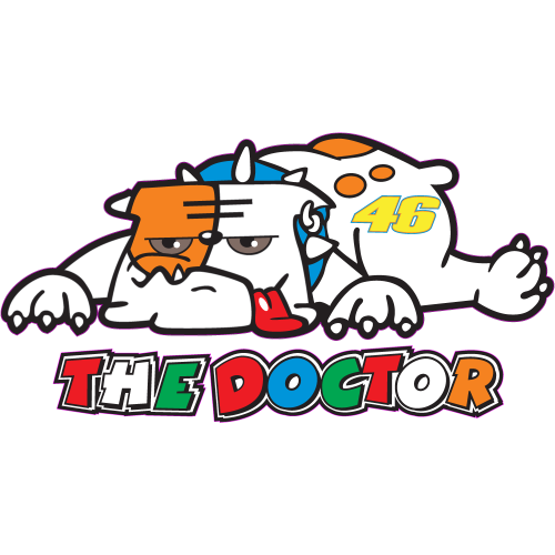 Autocollant 46 Valentino