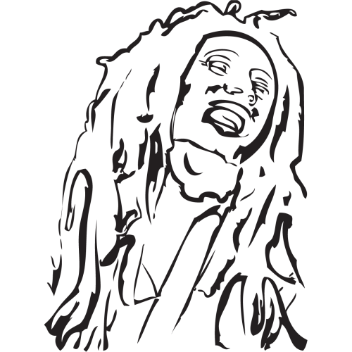 Sticker Bob Marley