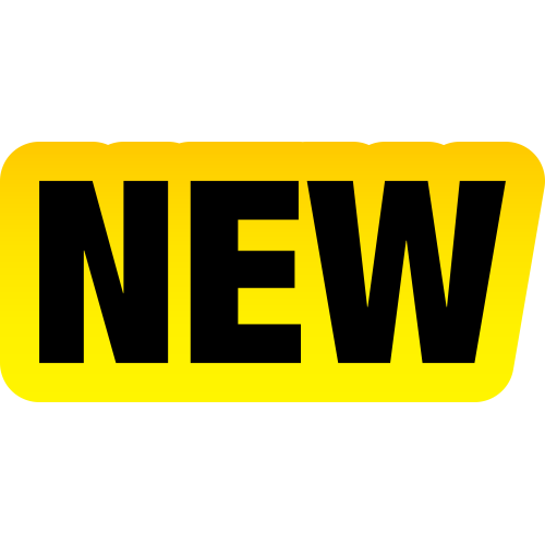 Autocollant Soldes Jaunes Et Noir New