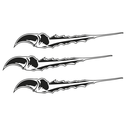 Sticker Deco Flaming