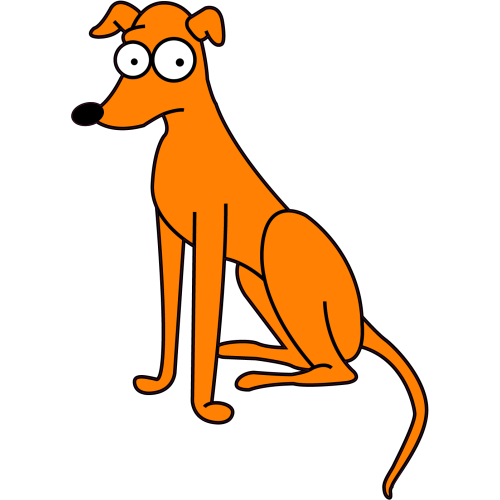 Autocollant Santa Little Helper - Simpsons