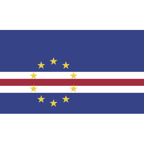 Autocollant Drapeau Cap Vert