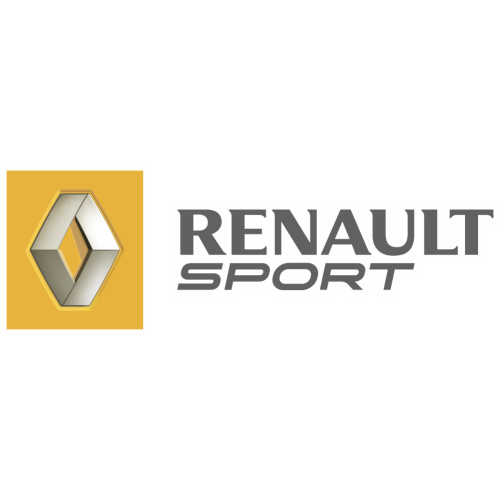 Autocollant Renault Sport Blanc