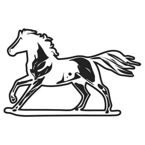 Sticker Chevaux