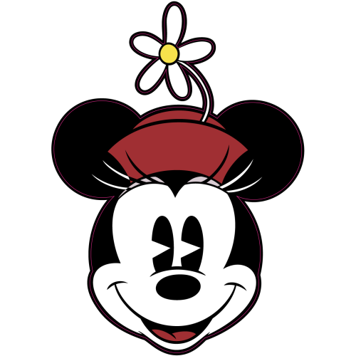 Autocollant Tete Minnie Original