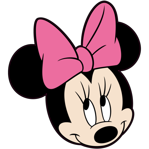 Autocollant Tete Minnie