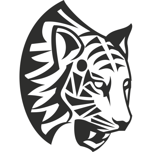 Sticker Tribal Tigre