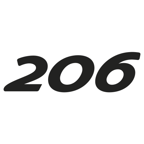 Sticker 206 Peugeot