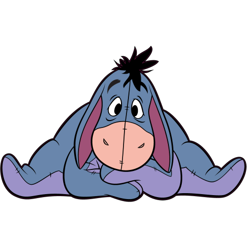 Autocollant Winnie Bourriquet