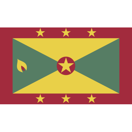 Autocollant Drapeau Grenade