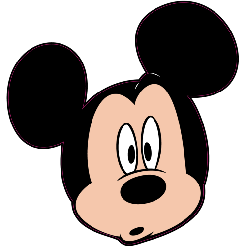 Autocollant Tete Mickey