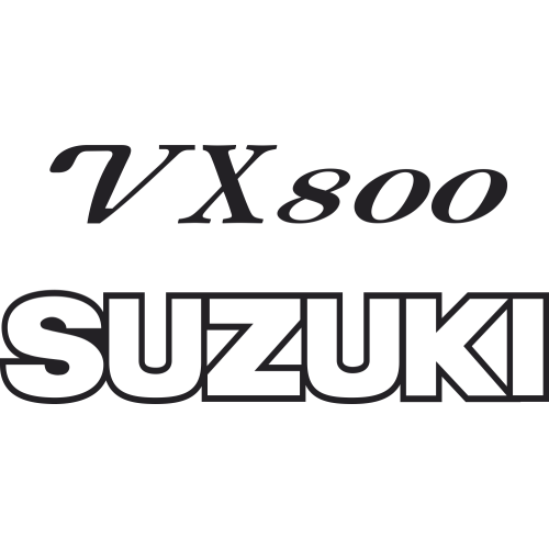 Sticker Suzuki Vx800