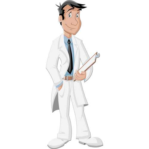 Autocollant Métier Docteur