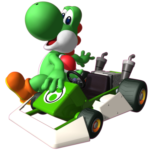 Autocollant Mario Yoshi