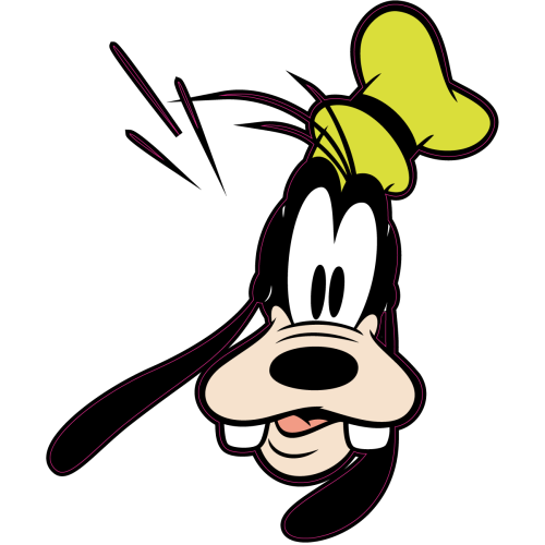 Autocollant Tete Dingo