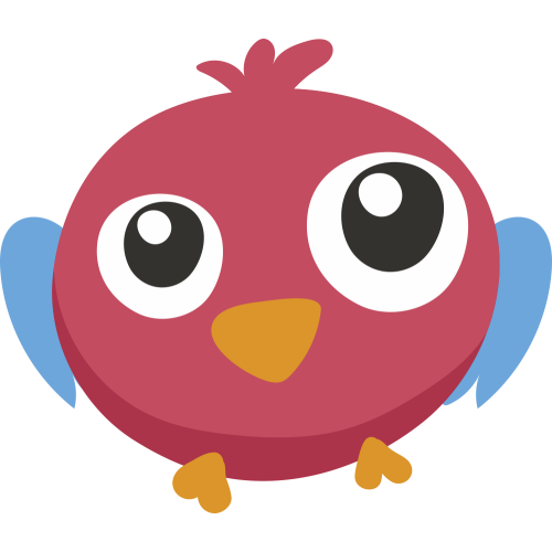 Autocollant Animaux Oiseau