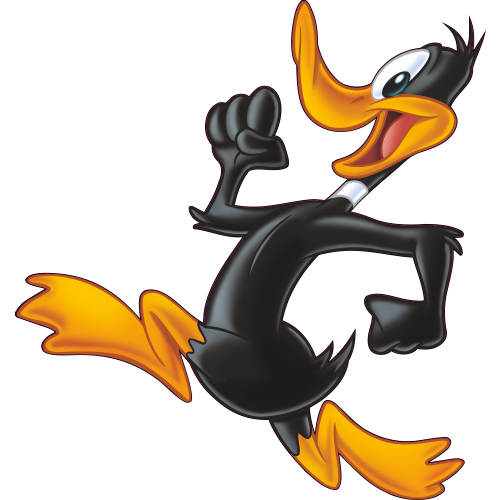 Autocollant Daffy Duck