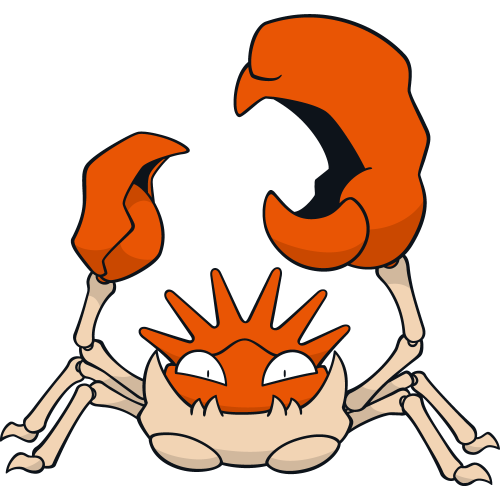 Sticker Pokemon Krabboss
