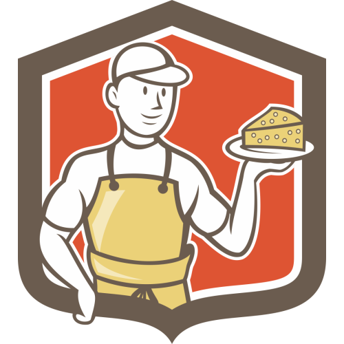 Autocollant Métier Commerçant Fromager 5